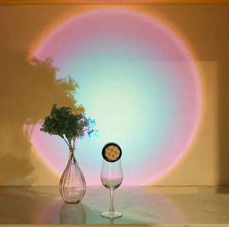 LED Sunset Lamp - a Glow That Hits Different